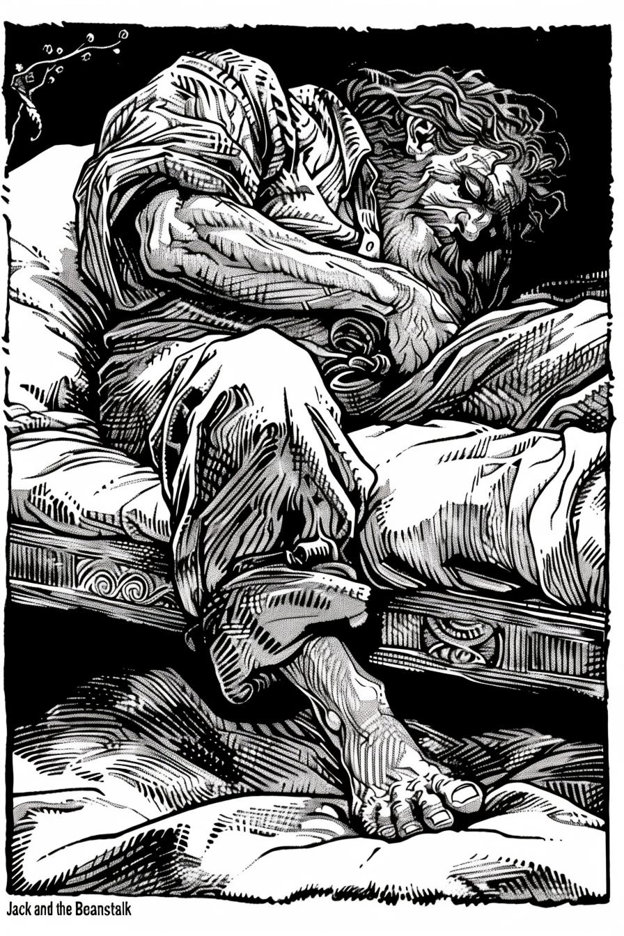 "Jack and the Beanstalk" in Spanish & English Part 3 of 3