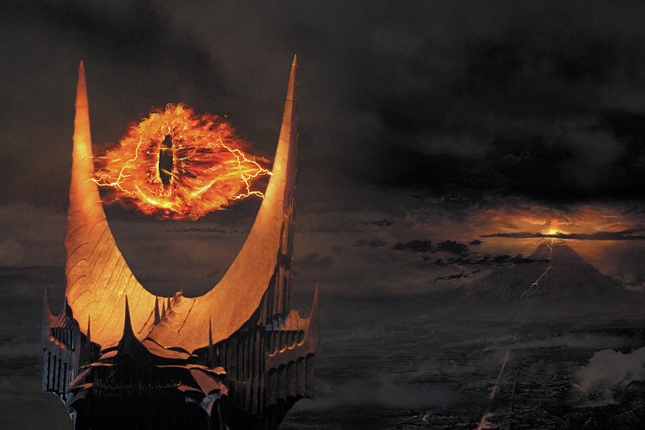 Poster, stampa Il Signore degli Anelli - Eye of Sauron | Regali & Merch |  Europosters