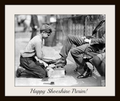 Shoeshine Purim