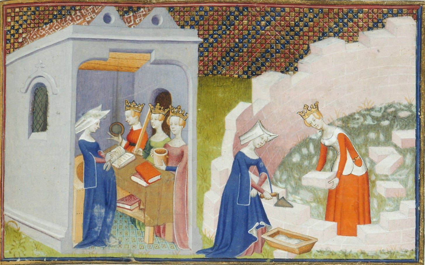 Smarthistory – Christine de Pizan and a City of Ladies