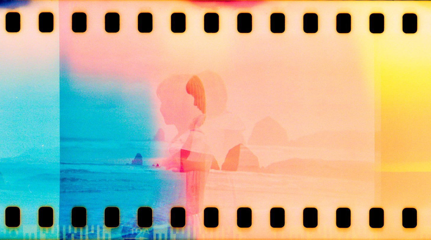 A Holga light-leak photo by Cami Turpin, reprinted with permission