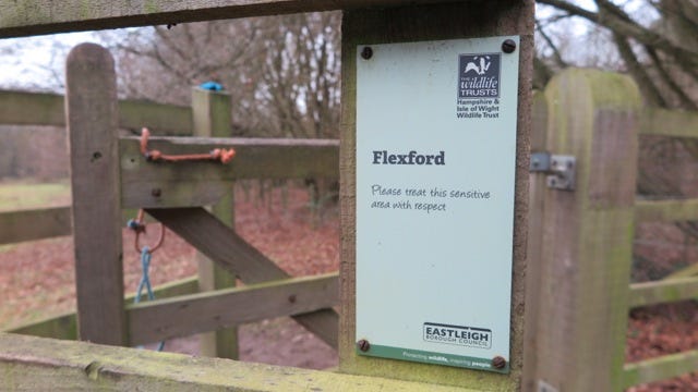 Now more formally known as Flexford - a Hampshire & Isle of Wight Wildlife Trust Reserve.
