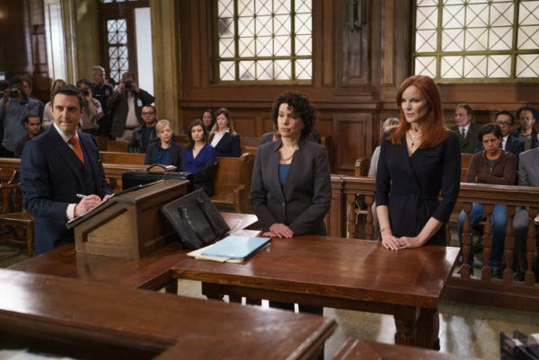 marcia cross on trial law order svu 2015