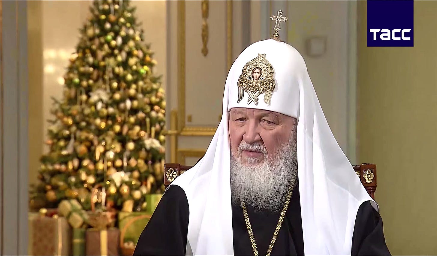 Patriarch Kirill of the Russian Orthodox Church -Christmas interview