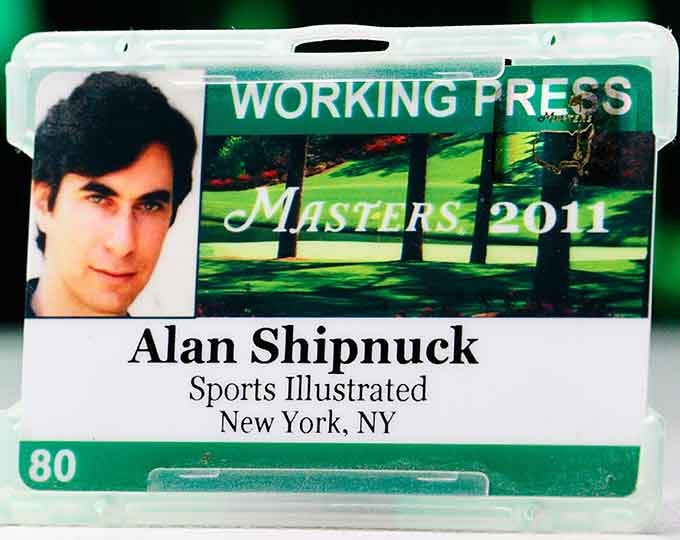 2011 Masters credential
