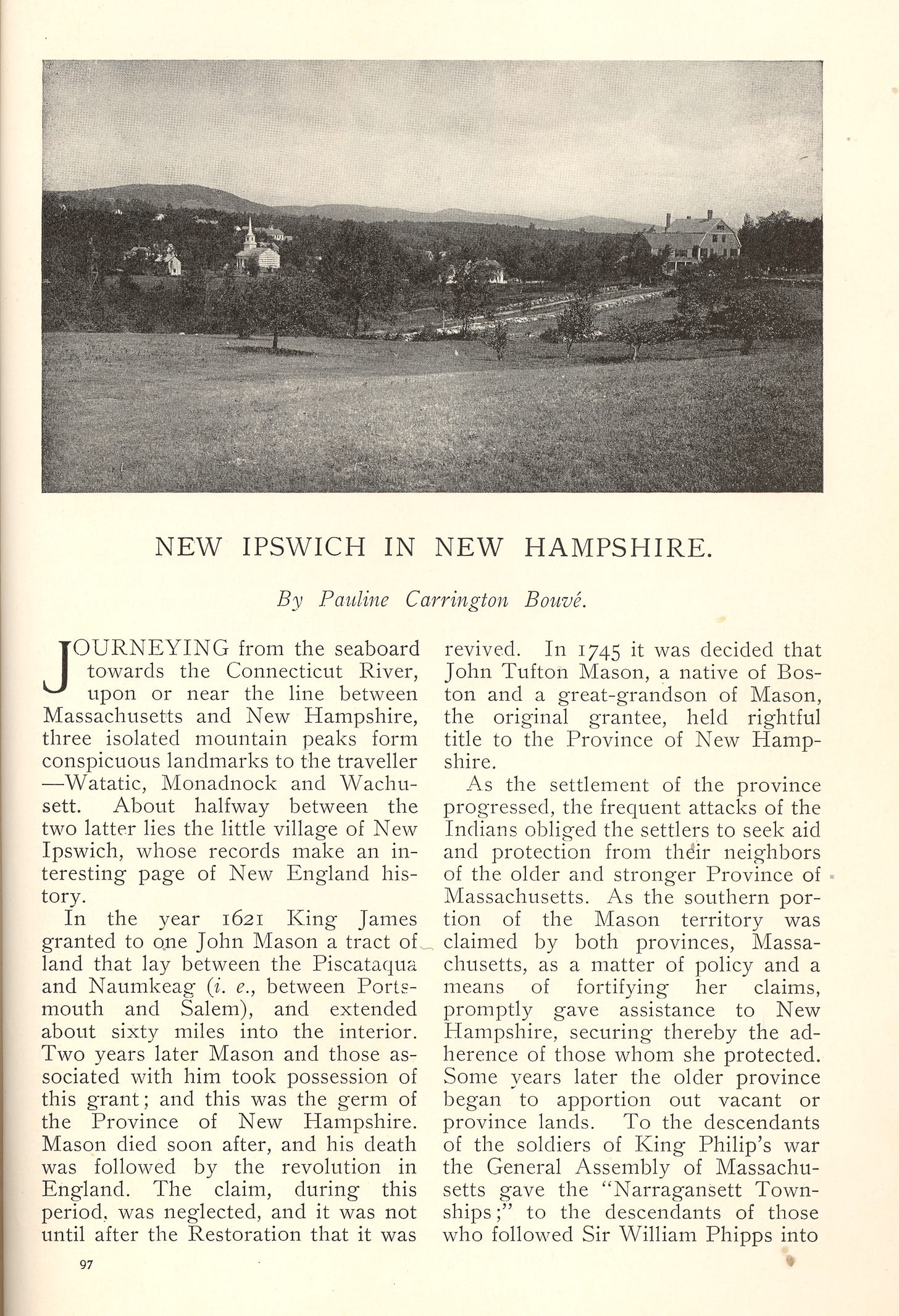 Page 97 of March 1900 edition of New England Magazine
