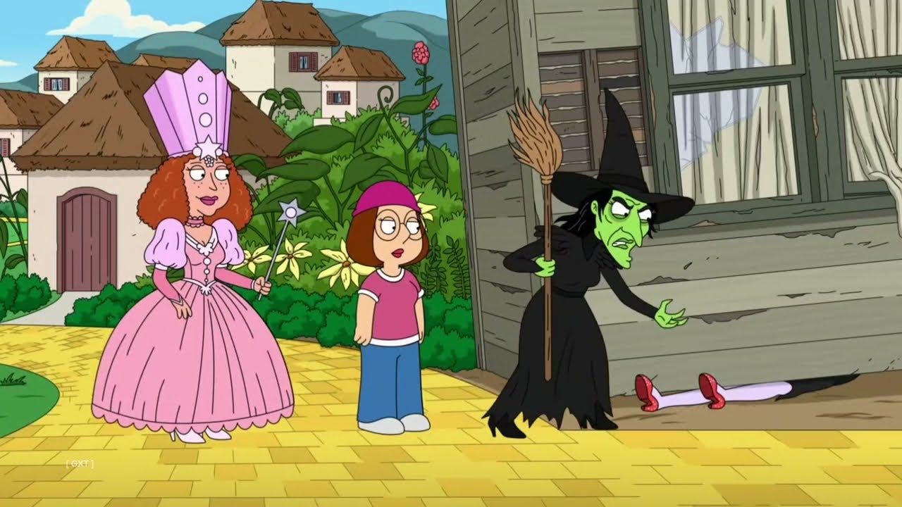 Family Guy: Meg and The Wizard of Oz.