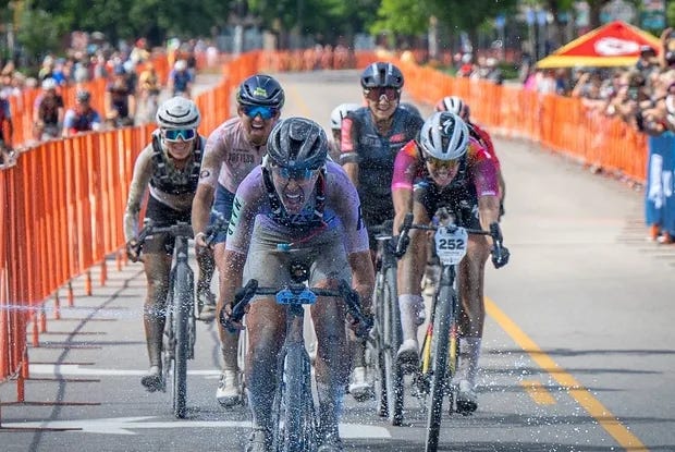 Rosa Klöser bagged a pro contract off the back of her Unbound win.