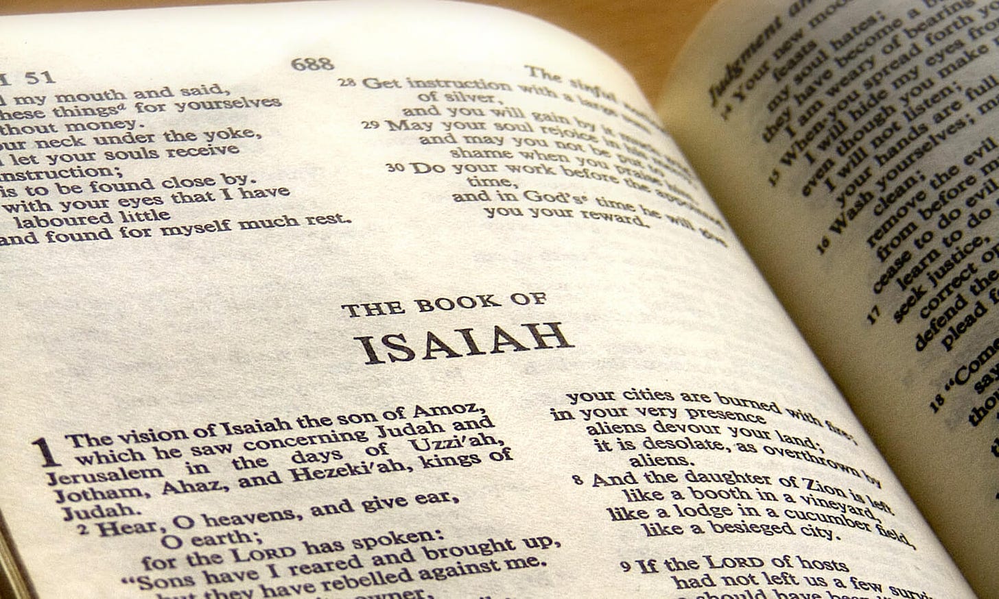 What does God teach us in Isaiah? - Biblword.net