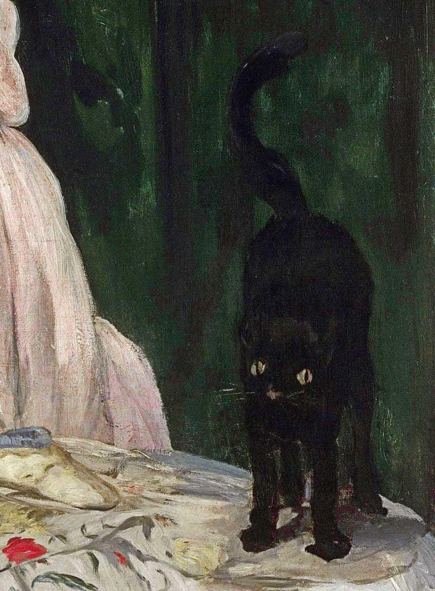 The Feline Companion in Manet's Olympia | Art & Object