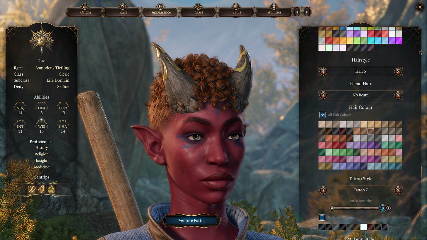 Baldur's Gate 3 nails character creation by keeping things short, sweet,  and gorgeous - Polygon