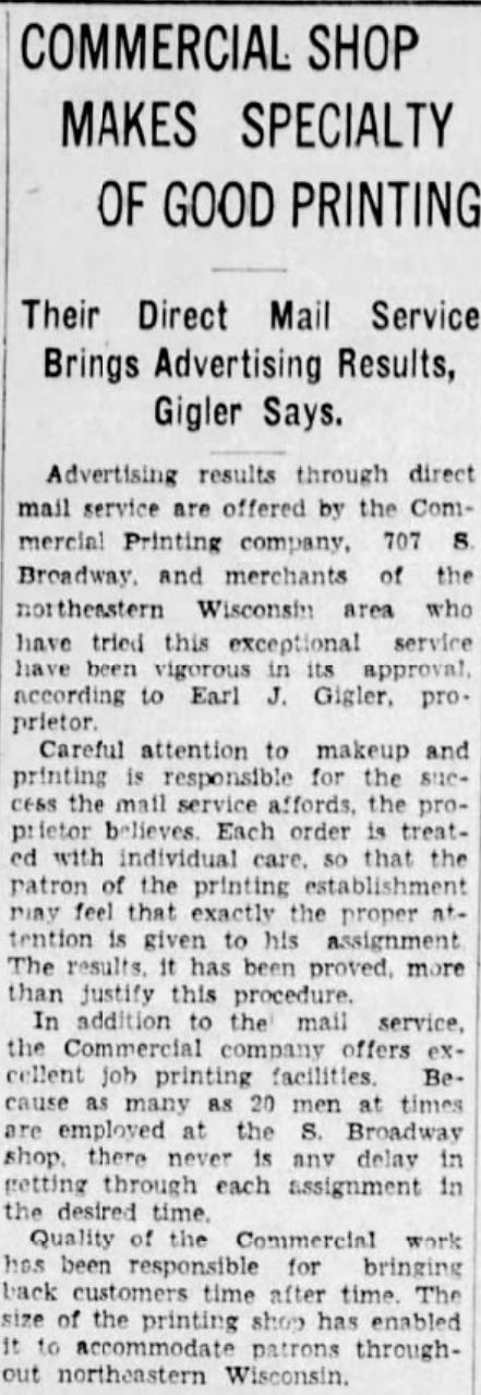 1932 Green Bay Press-Gazette