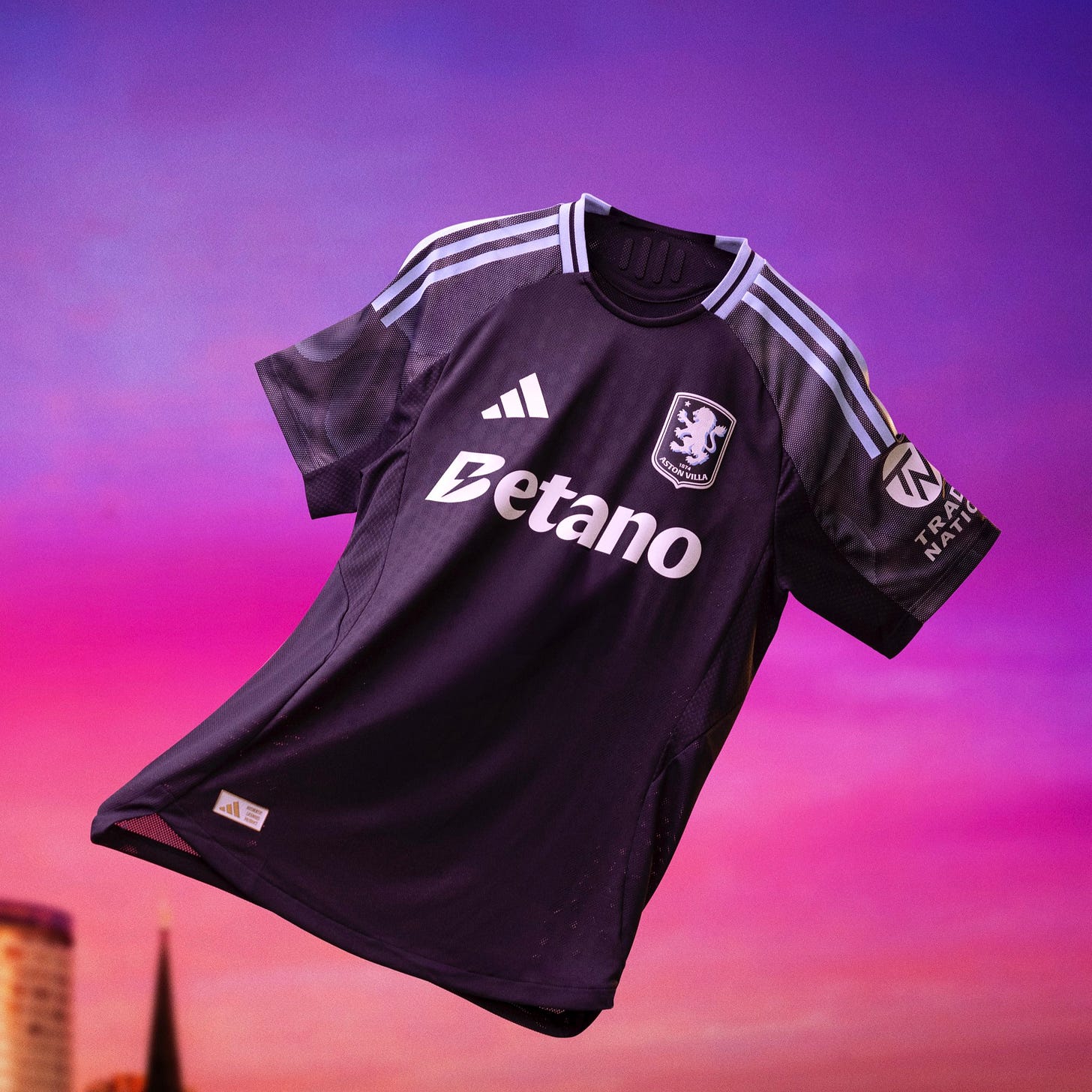 Aston Villa away kit 2025/26