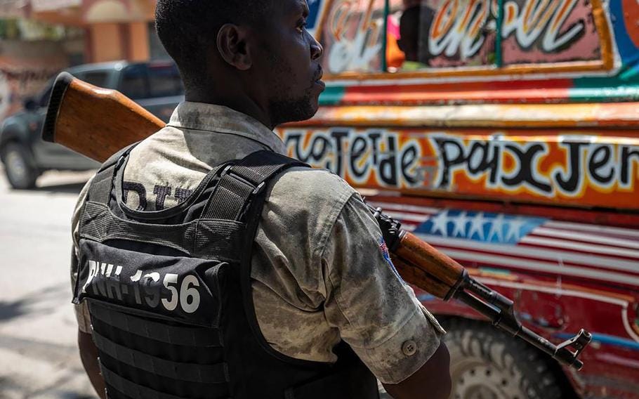 The Haiti National Police force is increasingly being outgunned by deadly, warring gangs that have expanded their reach beyond Port-au-Prince, the capital.
