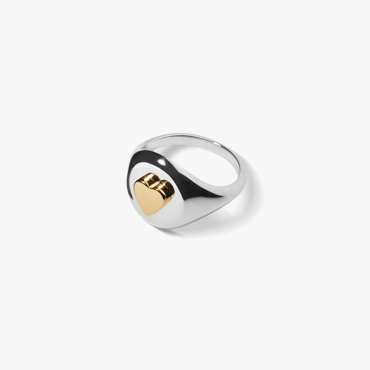 Heart Signet Ring - view 1