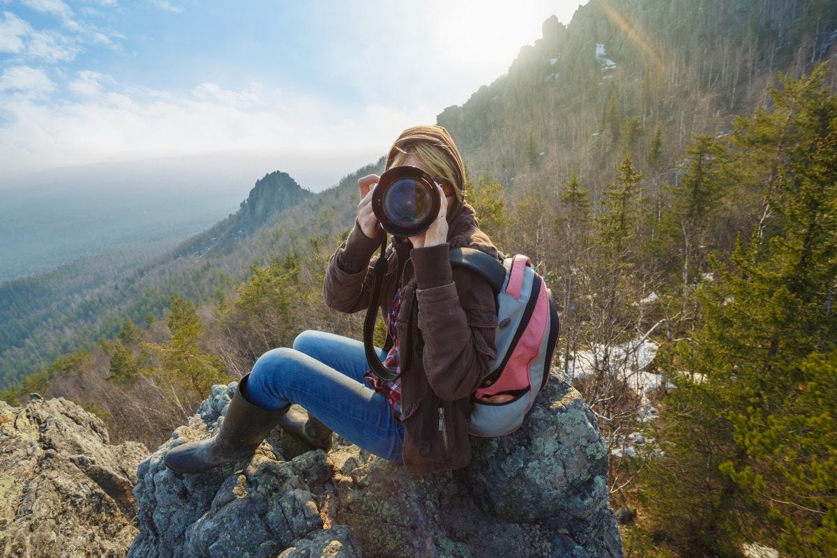 Hiking and Camera