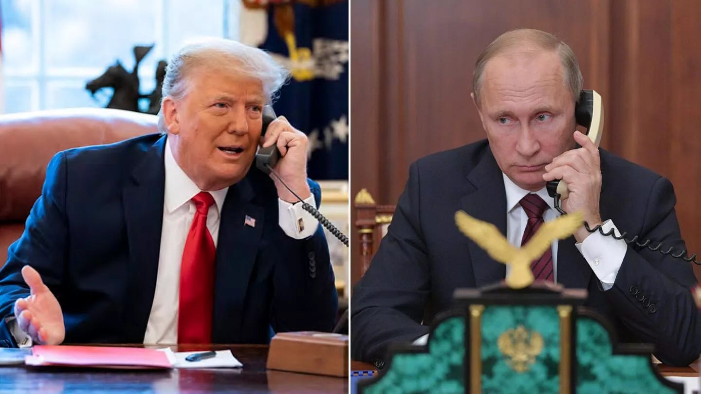 Donald Trump és Vlagyimir Putyin – RIA Novosti, 1920, 2025.03.18.
