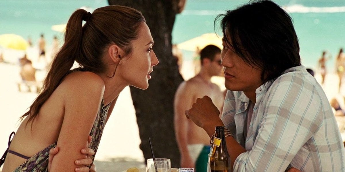 F9's Sung Kang Reflects On Working With Gal Gadot On The Fast And Furious  Franchise | Cinemablend