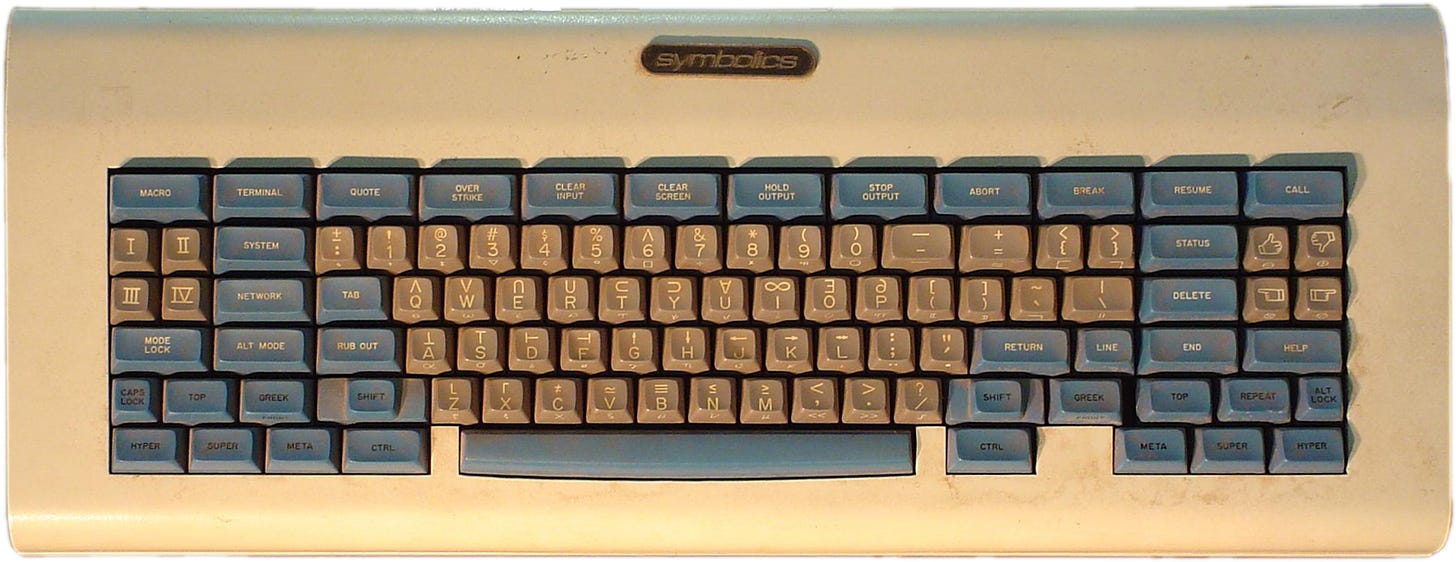 space cadet keyboard picture