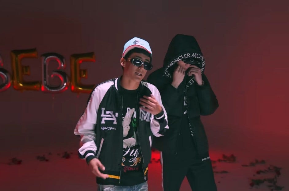 Yng Lvcas & Peso Pluma's 'La Bebe' Remix Video Hits 1B on YouTube