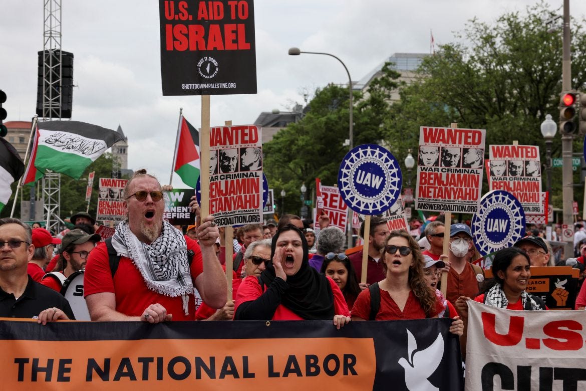 Photos: Protesters rally in Washington, DC before Netanyahu speech | Israel-Palestine  conflict News | Al Jazeera