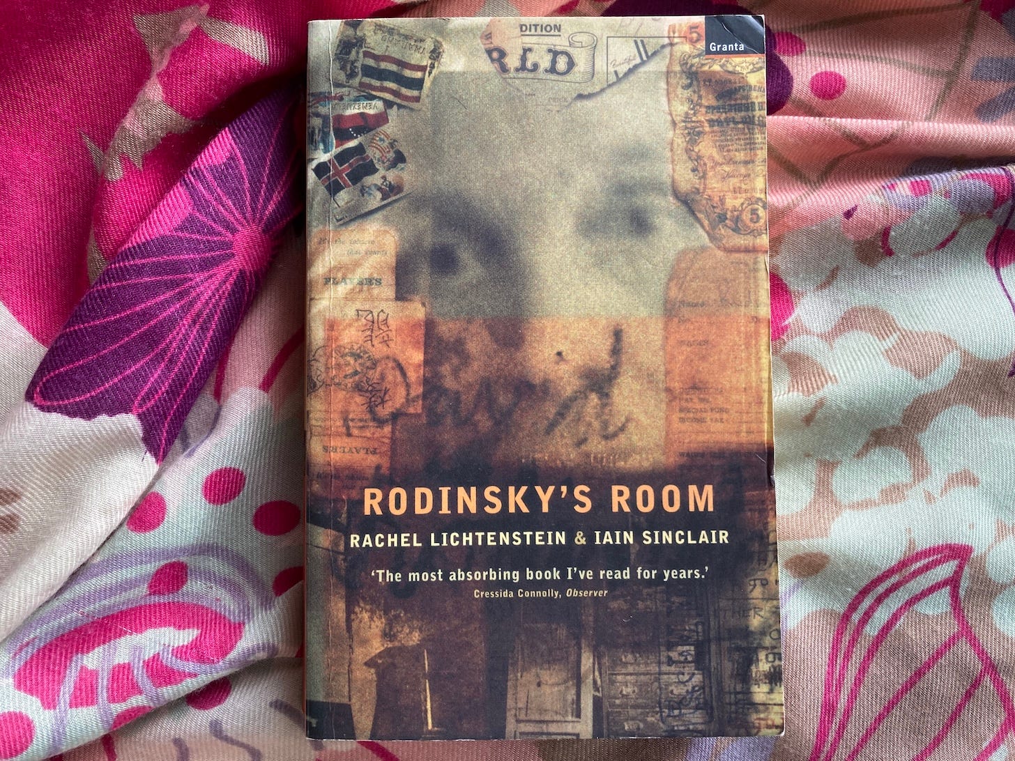 Book Rodinskys Room by Rachel Lichtenstein and Iain Sinclair review by Yasmin Chopin for Substack Place Writing