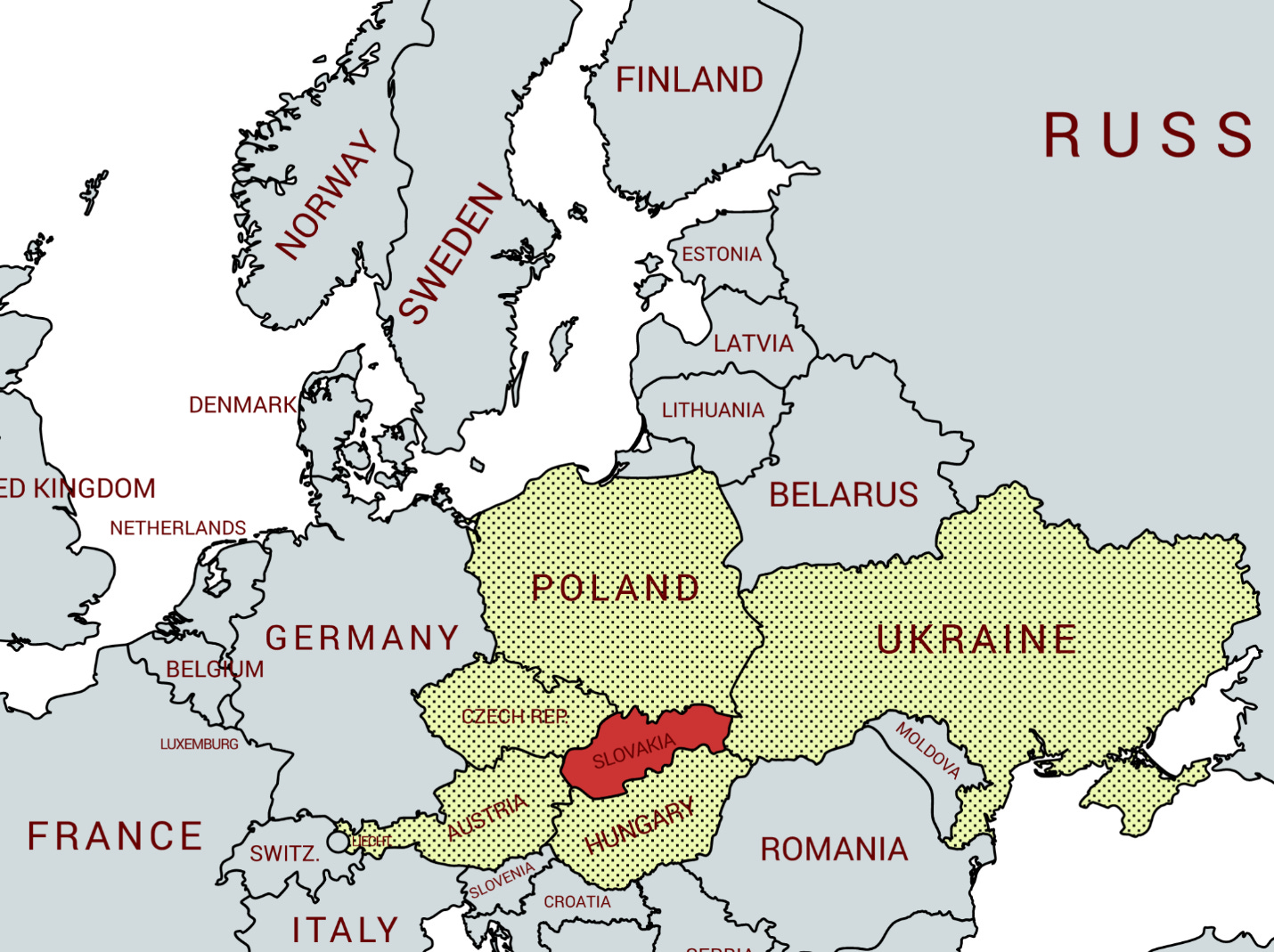 Slovakia – Barry's Borderpoints