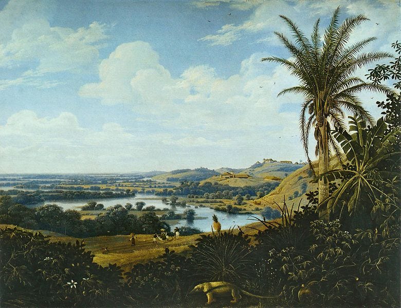 Paysage brésilien - Frans Post - 1649