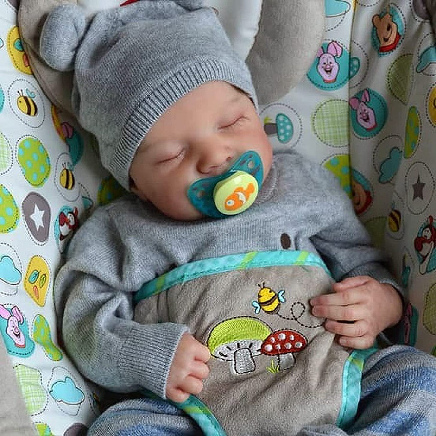 Lifelike 20 Inch Reborn Baby Dolls Boys Soft Full Vinyl Body