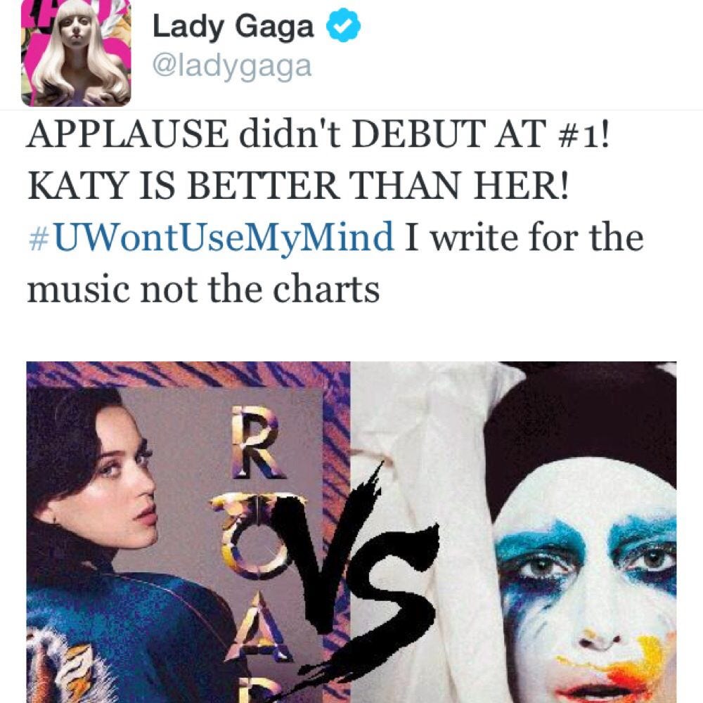 Was Roar a smash because of Gaga? - Page 2 - Base - ATRL