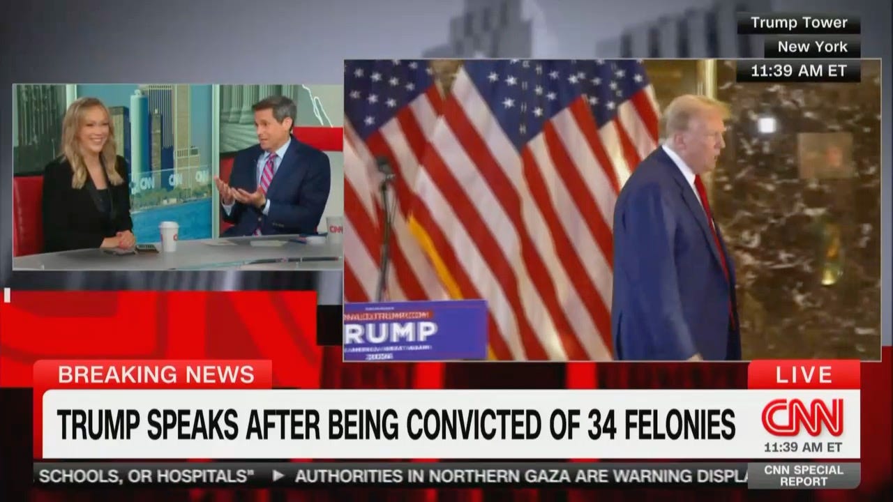 CNN Stunned Trump Took No Questions At 'Presser'
