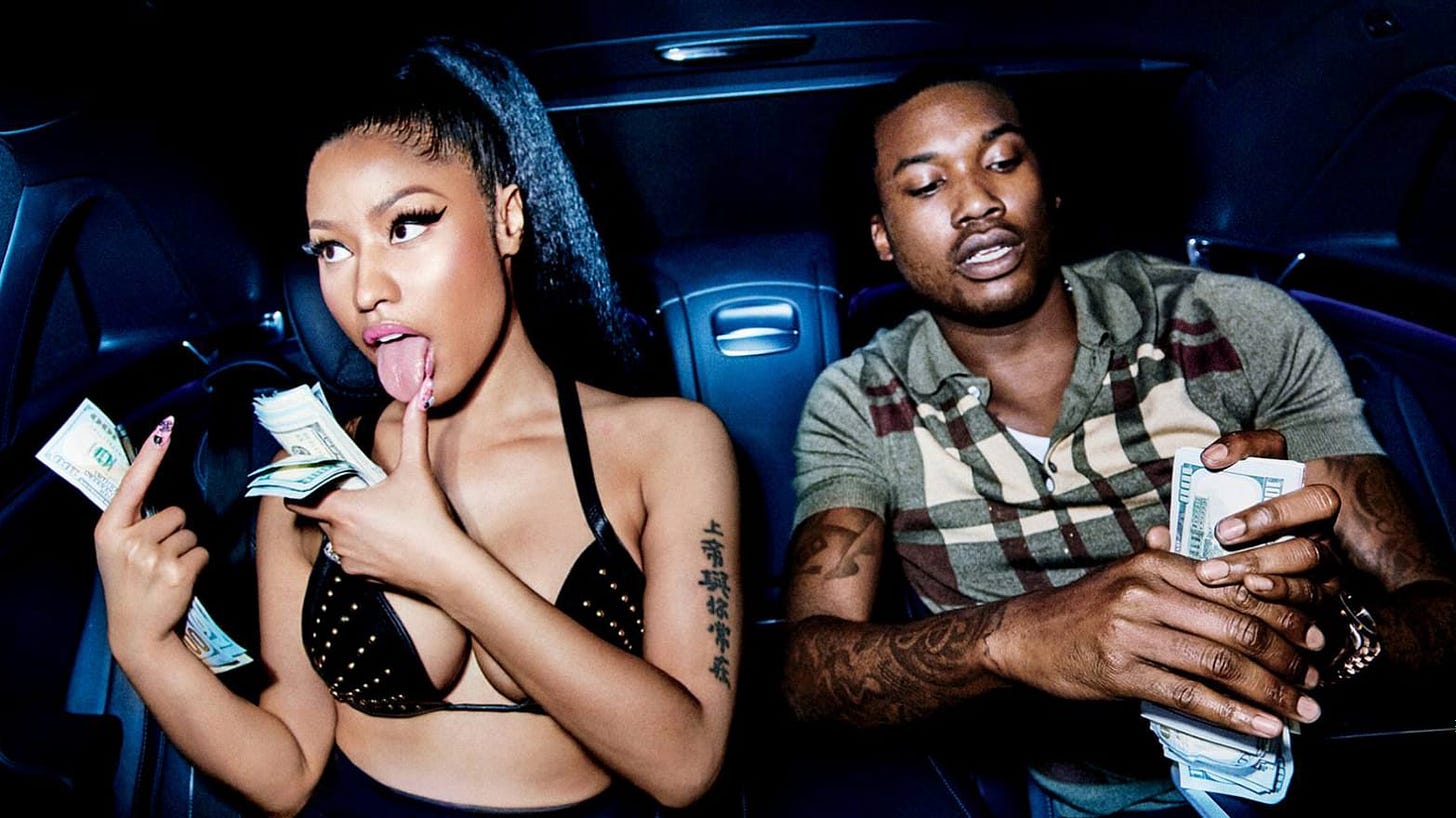 Nicki Minaj Puts Meek Mill in His Place