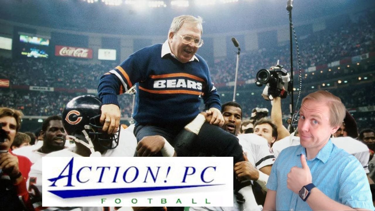Action PC Football 1985 Bears 46 Defense