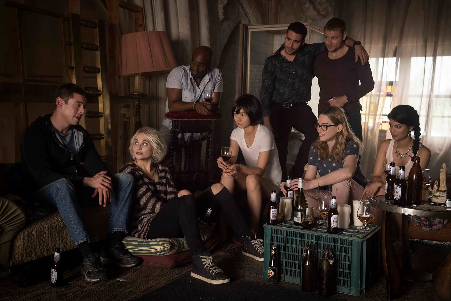 Scene from the TV series "Sense8" by the Wachowskis
