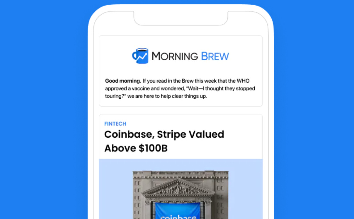 Austin Rief interview: How Morning Brew built up 3.5m newsletter readers