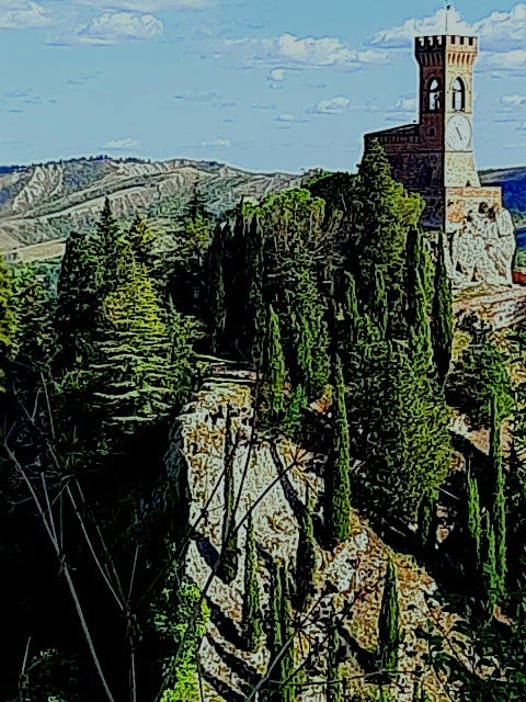 la torre di BRISIGHELLA in Romagna