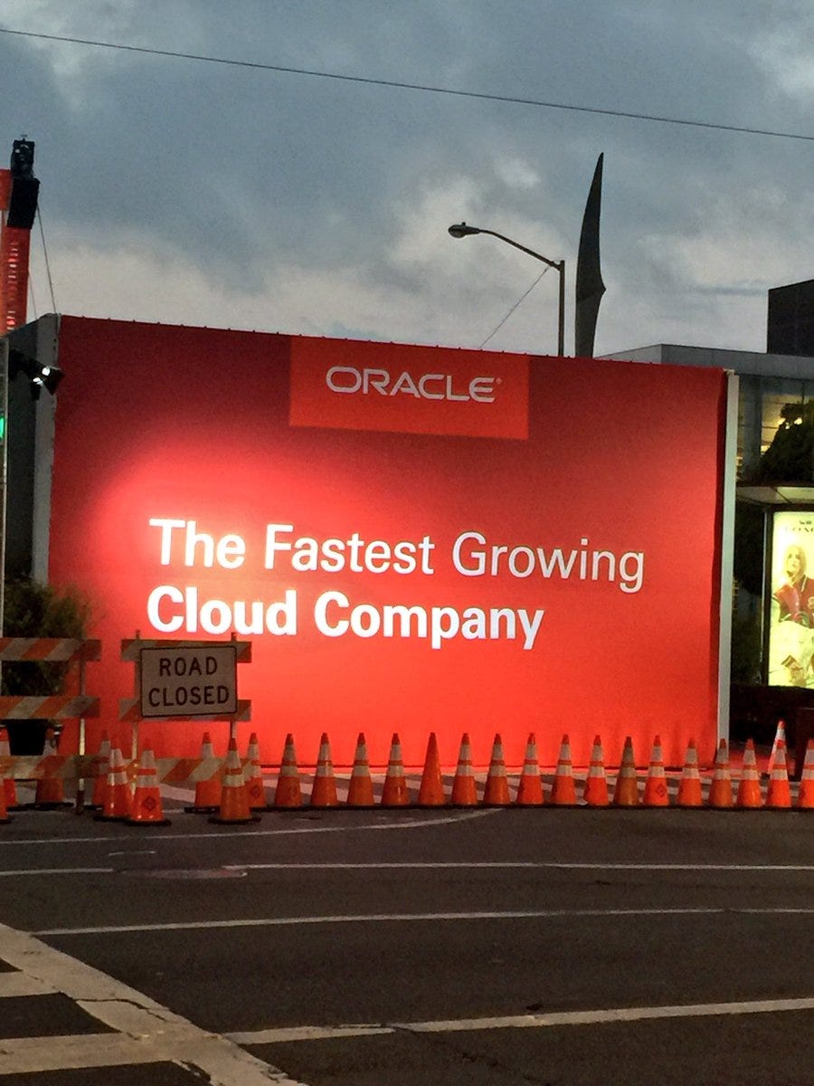 Matt Turck on X: "Larry Ellison on cloud computing, 2008: "It's complete  gibberish. It's insane. When is this idiocy going to stop?" Oracle World,  2016: https://t.co/WeSLYOFg4M" / X