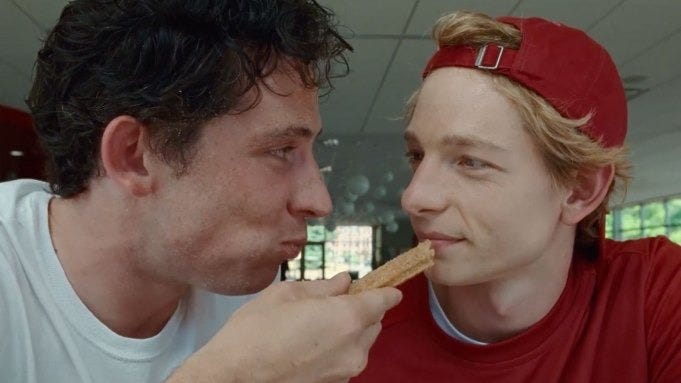 Josh O'Connor and Mike Faist in 'Challengers' Josh O'Connor and Mike Faist in 'Challengers'