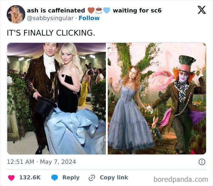 People React To The 2024 Met Gala With These 30 Hilarious And Savage Memes  | Bored Panda