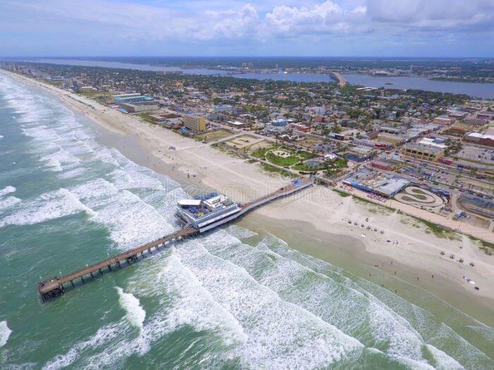 Daytona Beach Aerial View