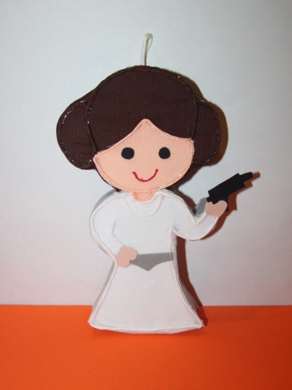 Princess Leia Pinata, Star Wars Pinata, Star Wars Birthday Party - Etsy  Hong Kong