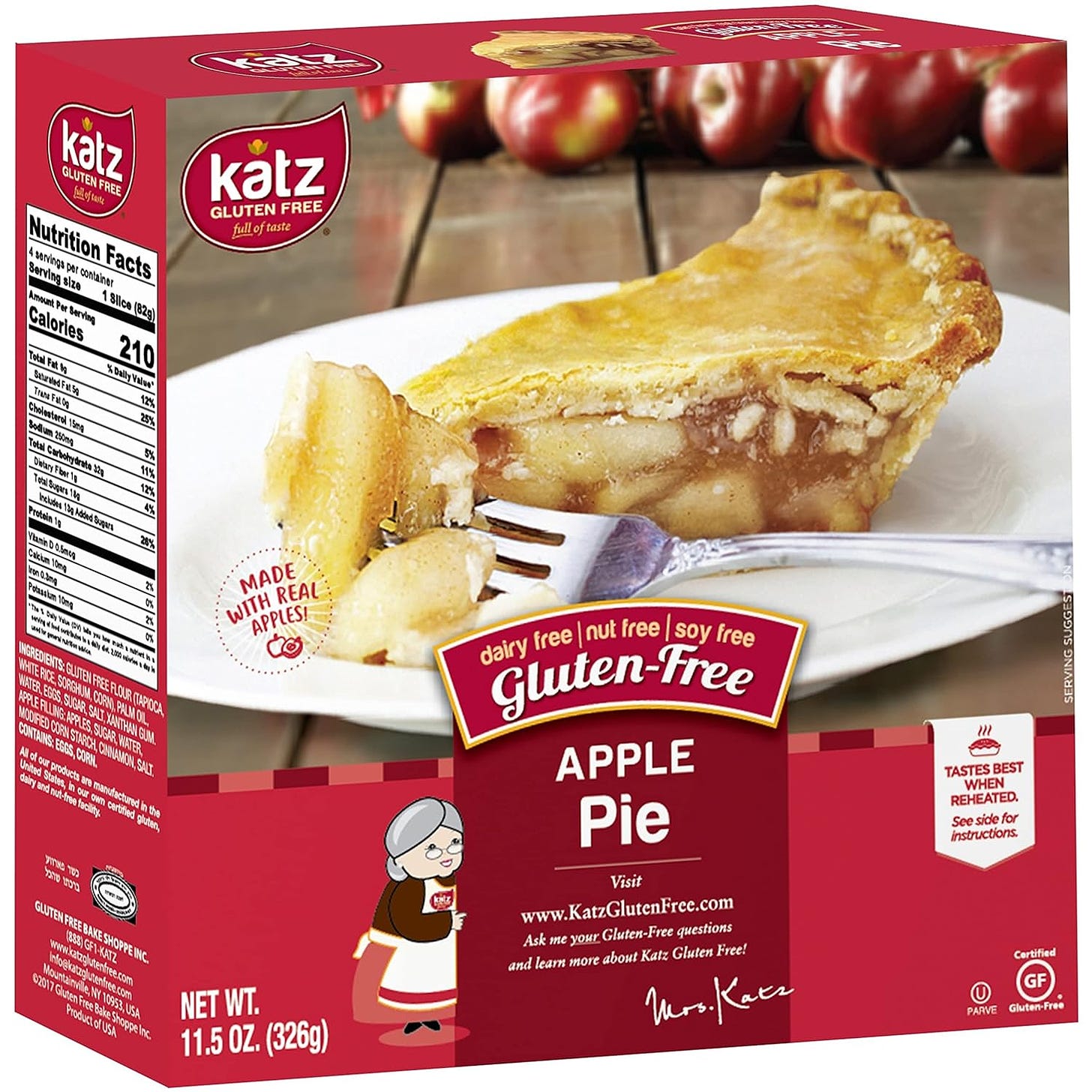 katz gluten-free apple pie