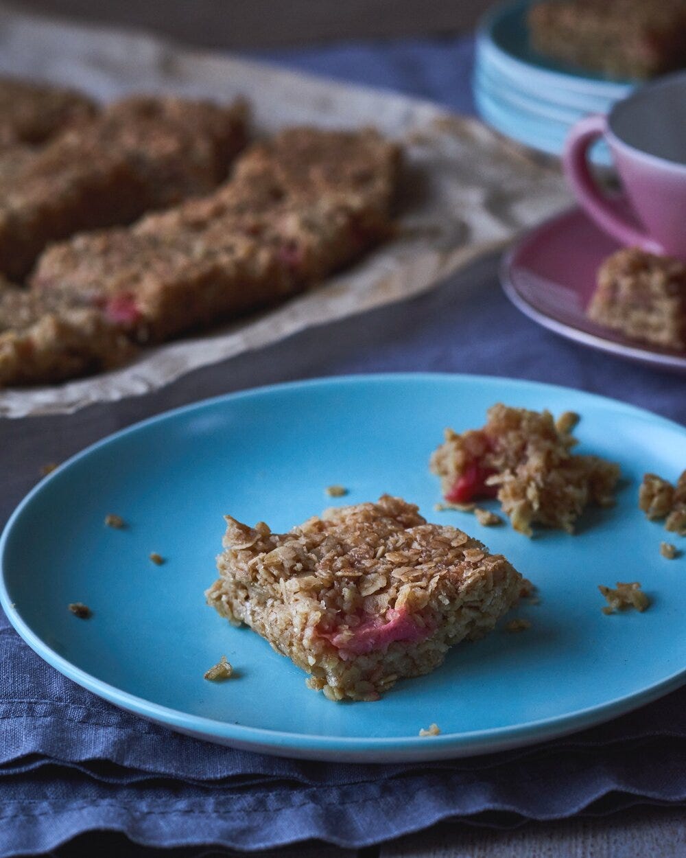 rhubarb flapjack - CREDIT Kathy Slack.jpg