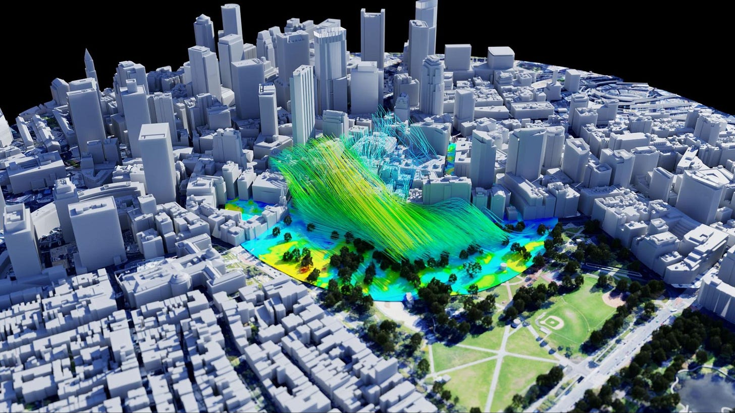 Wind Simulation in NVIDIA Omniverse | Blog | SimScale