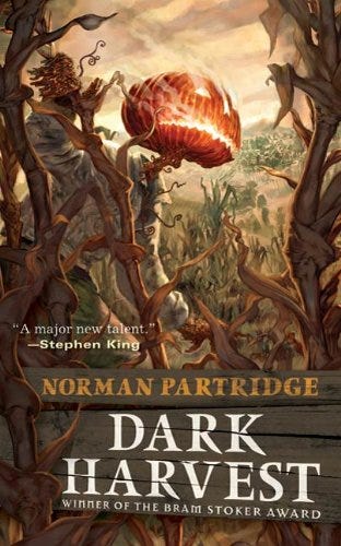 Pumpkinhead comes to life in this dark horror, Dark Harvest by Norman Partridge.