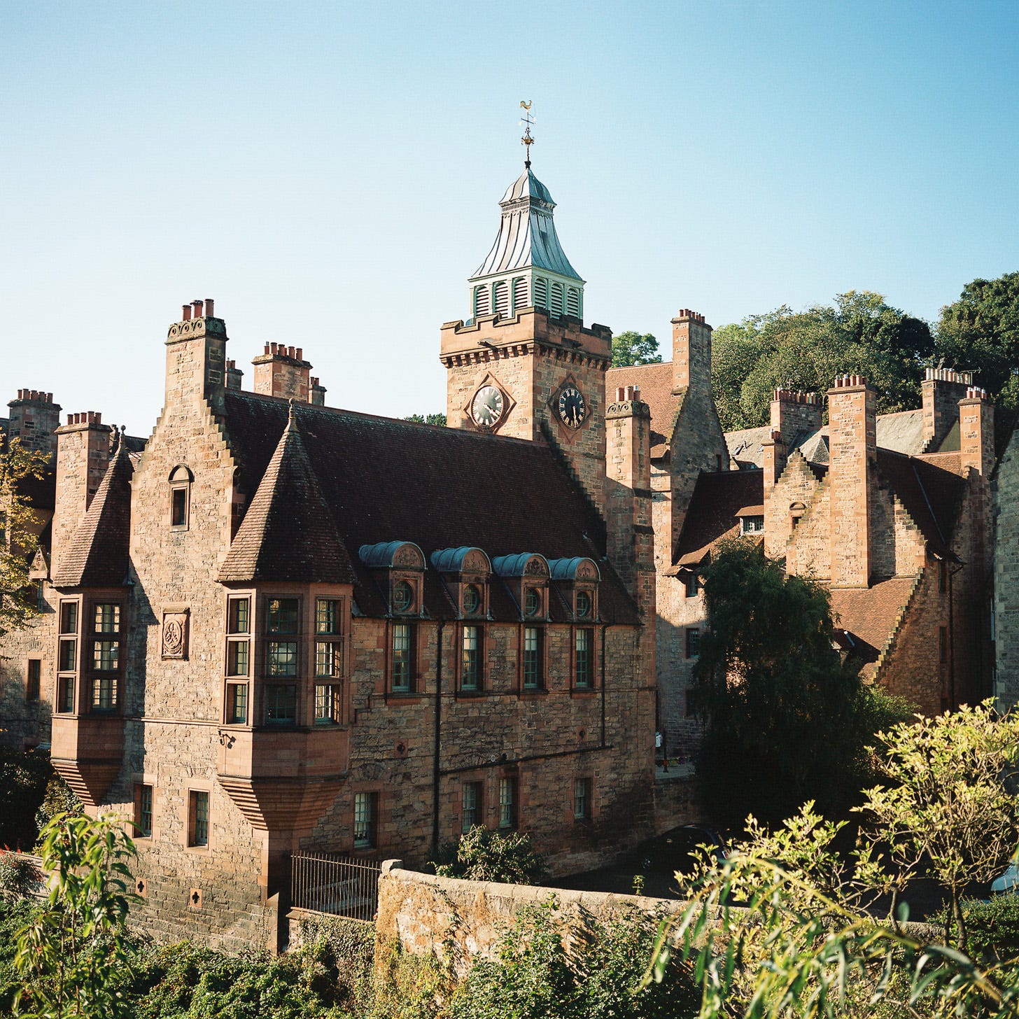 Photo of stone building in Dean Village