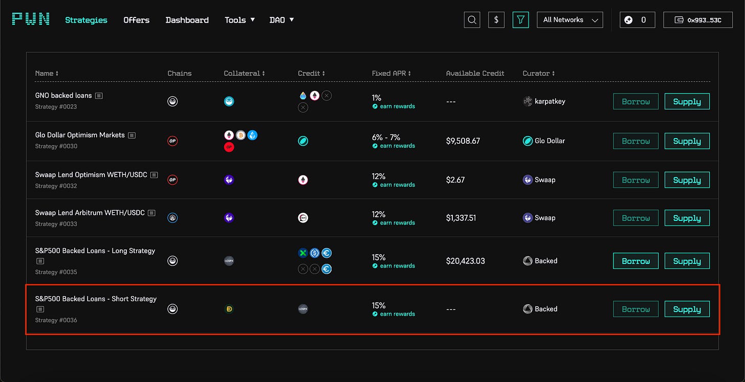 Tokenized Stocks - Lending Protocol