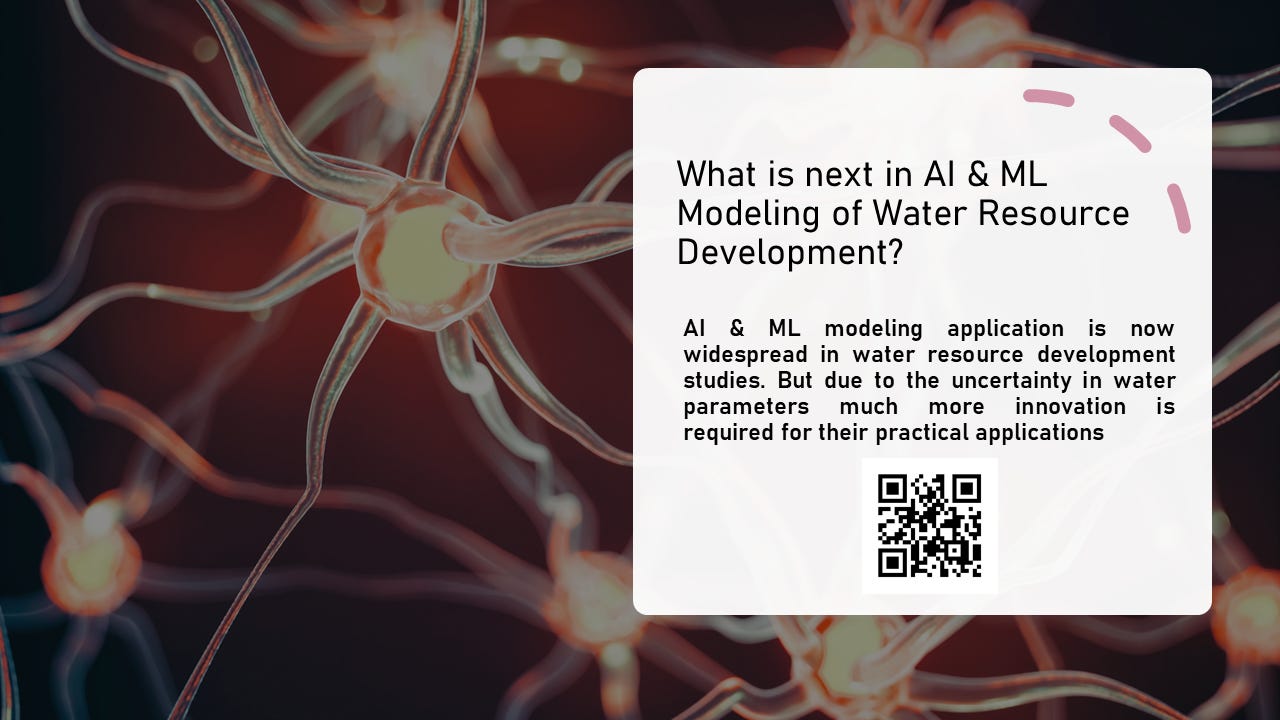 What is next in AI & ML Modeling of Water Resource Development?