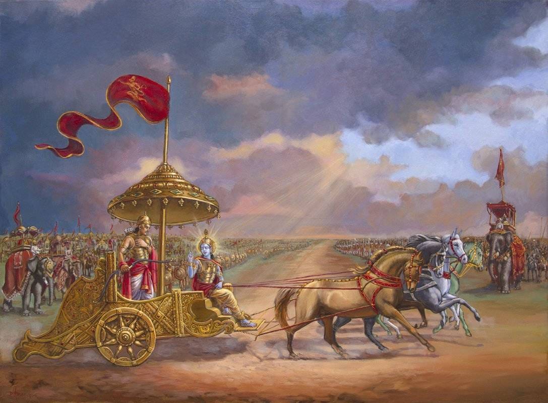 Discussion on Bhagwad Gita: Chapter 1; Verse 10 through 18