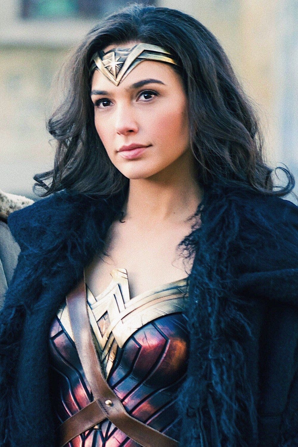 Wonder Woman, played by Gal Gadot